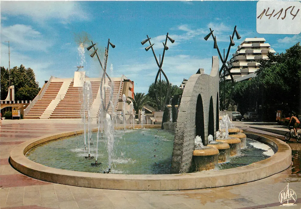 Place du 1er Octobre — La Grande Motte — Éditions MAB - Vorderseite