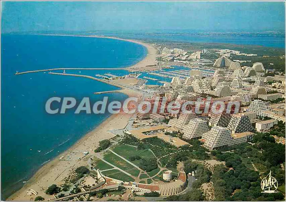 La Grande Motte — « La Ciudad del Año 2000 » — Ediciones MAP, n° 14443 - Anverso