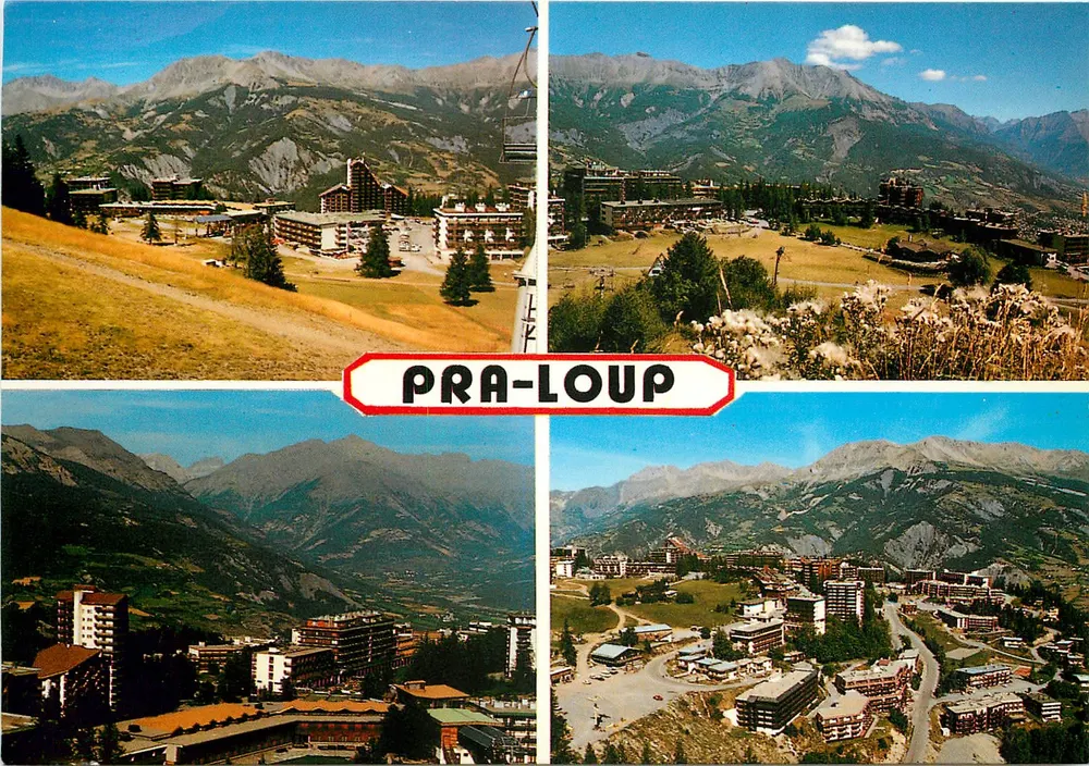 Pra-Loup — Panoramablick — LES EDITIONS MAR, NICE - Vorderseite