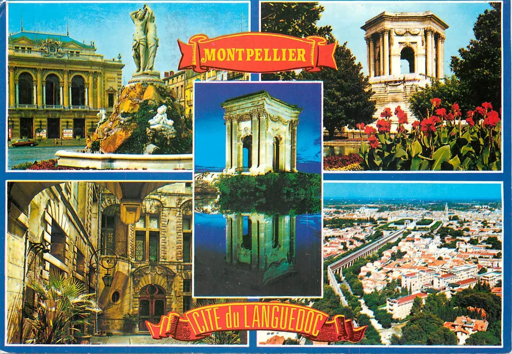 Montpellier — Stadt des Languedoc — Éditions de France - Vorderseite