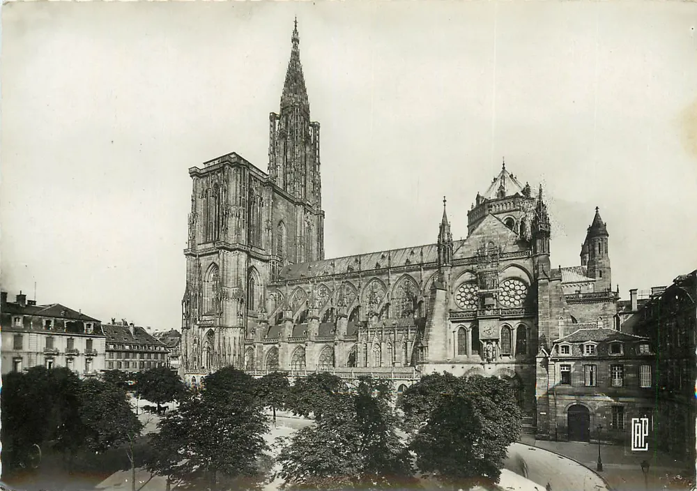 Estrasburgo — Catedral — Lado Sul — editor REAL-PRUSSE, Paris, n°31 - Frente