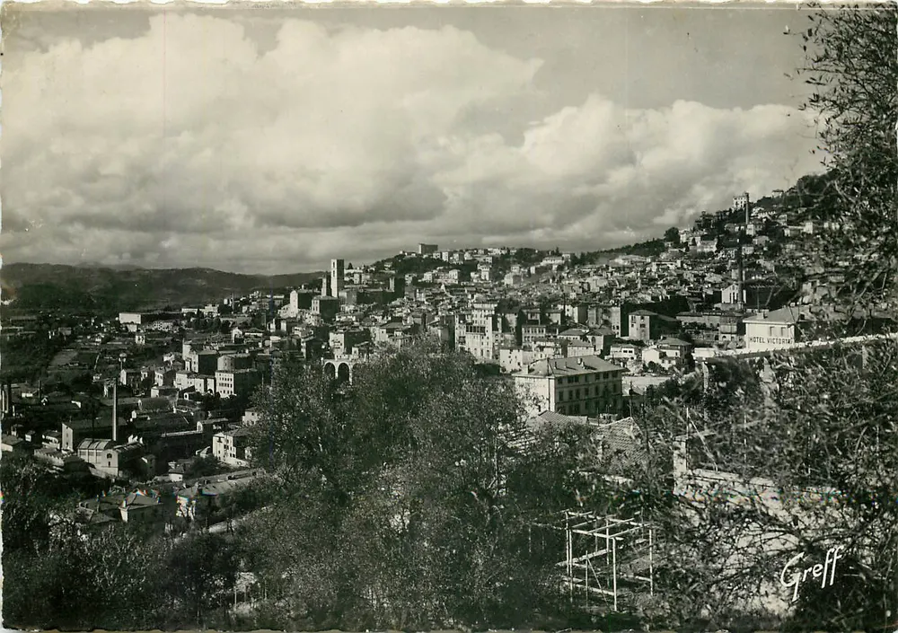 Grasse (Alpes-Maritimes) — Vista geral — Edição GREFF, Paris - Frente