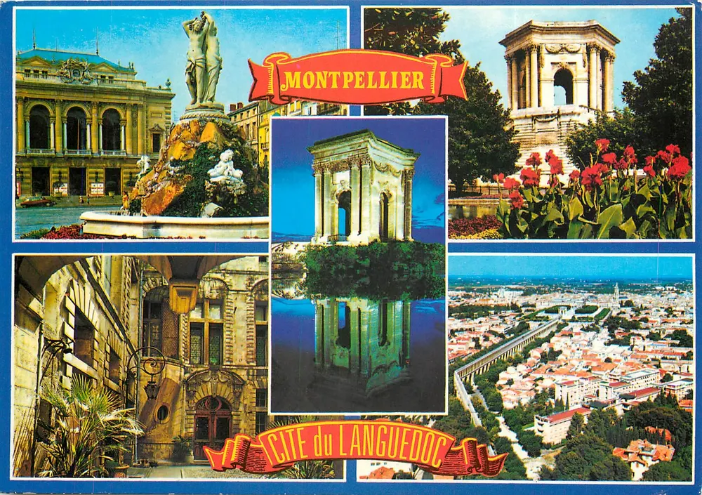 Montpellier — Cidade do Languedoc — Edições da França - Frente
