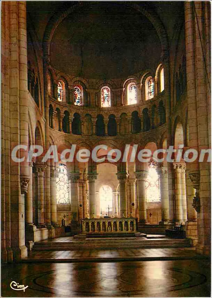 Fontgombault (Indre) — Abteikirche des 12. Jahrhunderts, Heiligtum — Verlag COMBIBIER IMPR. MAÇON (S.-et-L.) - Vorderseite