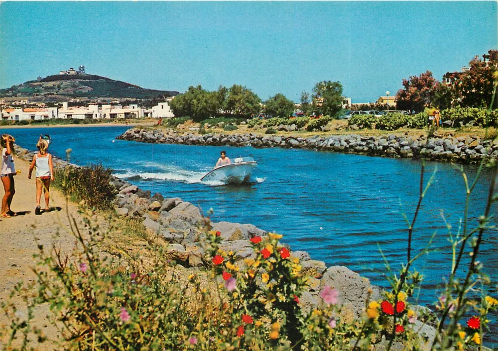 Le Cap d'Agde — Promenade sur le Canal — Éditions MAR, Nice - Anverso