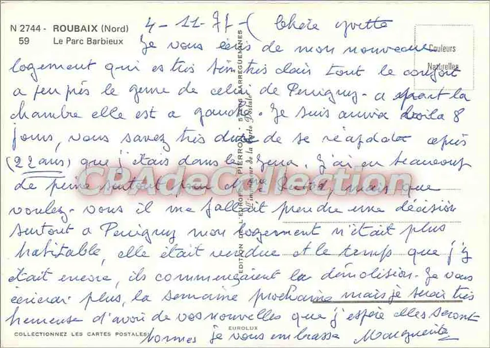 बार्बिएक्स पार्क — रूबेक्स (नॉर्ड) — प्रकृति के संस्करण - पीछे