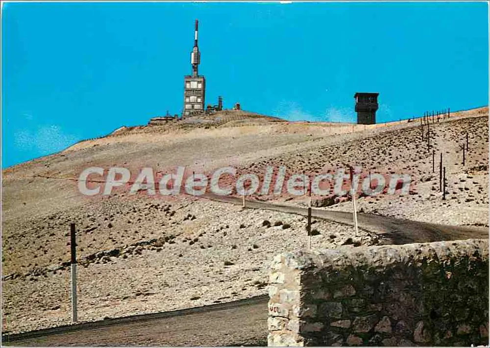 Gipfel des Mont Ventoux — Panoramablick und Fernsehrelais — Éditions de Provence - Vorderseite
