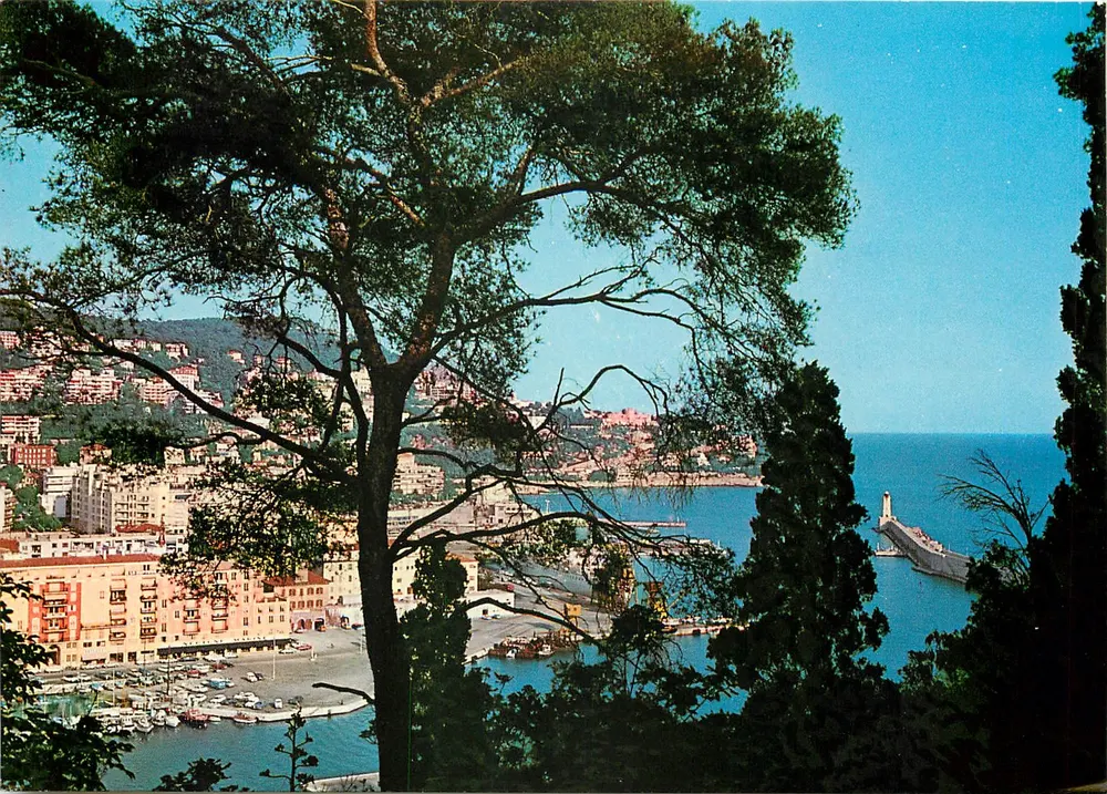 Vista do Porto — Nice — Costa Azul — editor não identificado - Frente