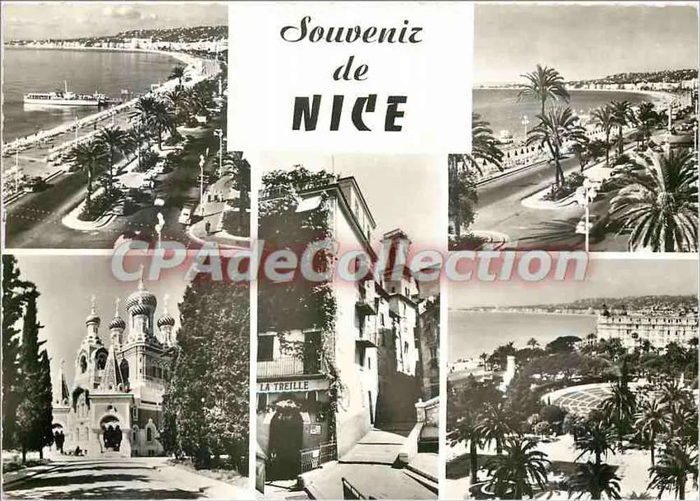 Nice — Lembrança de NICE — Edições de Arte Montluçon - Frente