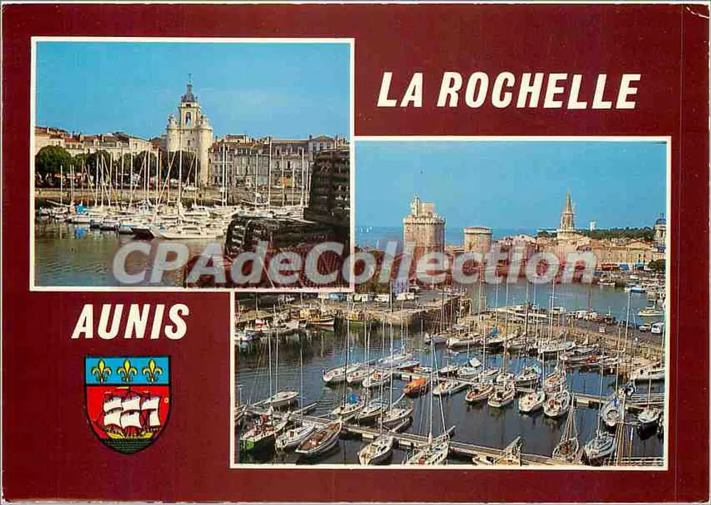La Rochelle — Porto e cidade — Edição da Estacade - Frente