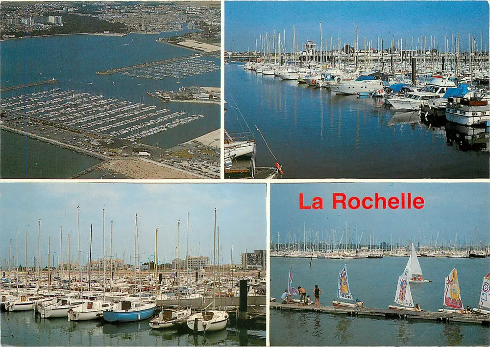 La Rochelle — O Porto de Praia — Edição do Vieux-Chouan - Frente