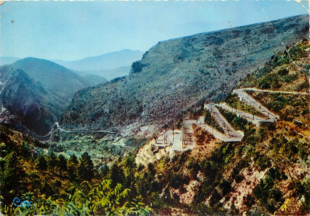 Die Passhöhen des Braus-Passes — Sospel (06, Alpes-Maritimes) — Drucker Combier - Vorderseite