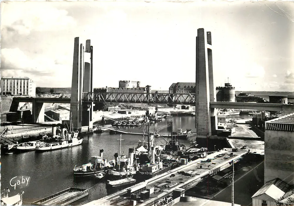 Brest (Finistère) — Die Aufzugbrücke von Recouvrance — Editions Gaby - Vorderseite