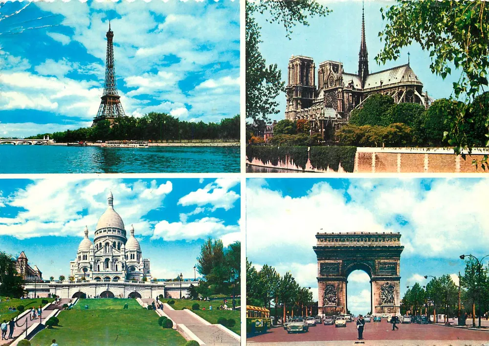 Paris und seine Wunder — 5059 — André Leconte, Ed. d'Art « Guyz » - Vorderseite