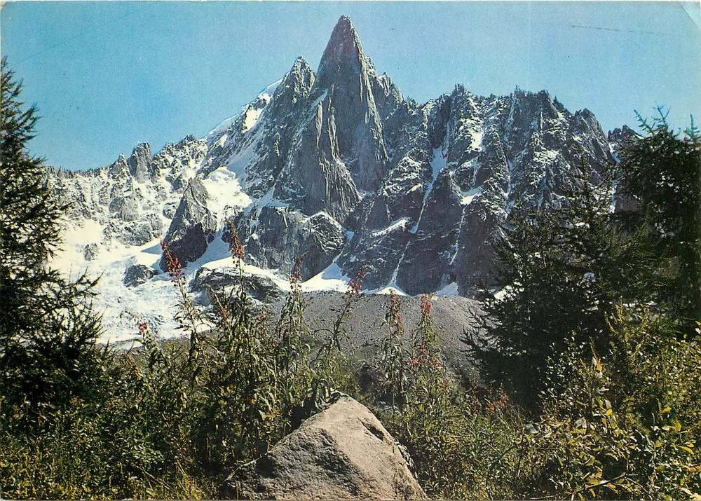 Der Dru (3.754 m) — Les Flammes de Pierre — Combiér Imprimeur (CIMCOLOR) - Vorderseite