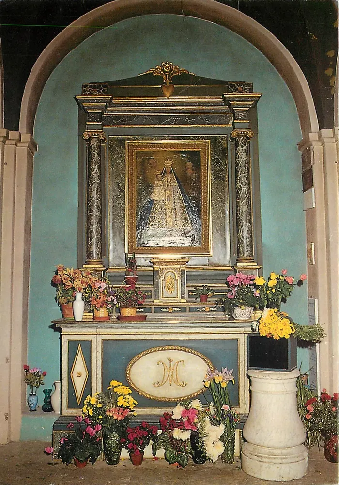 Altar der N.D. des Grâces — Wallfahrtskirche Laghet 06340 — Verlag CPADeCollection - Vorderseite