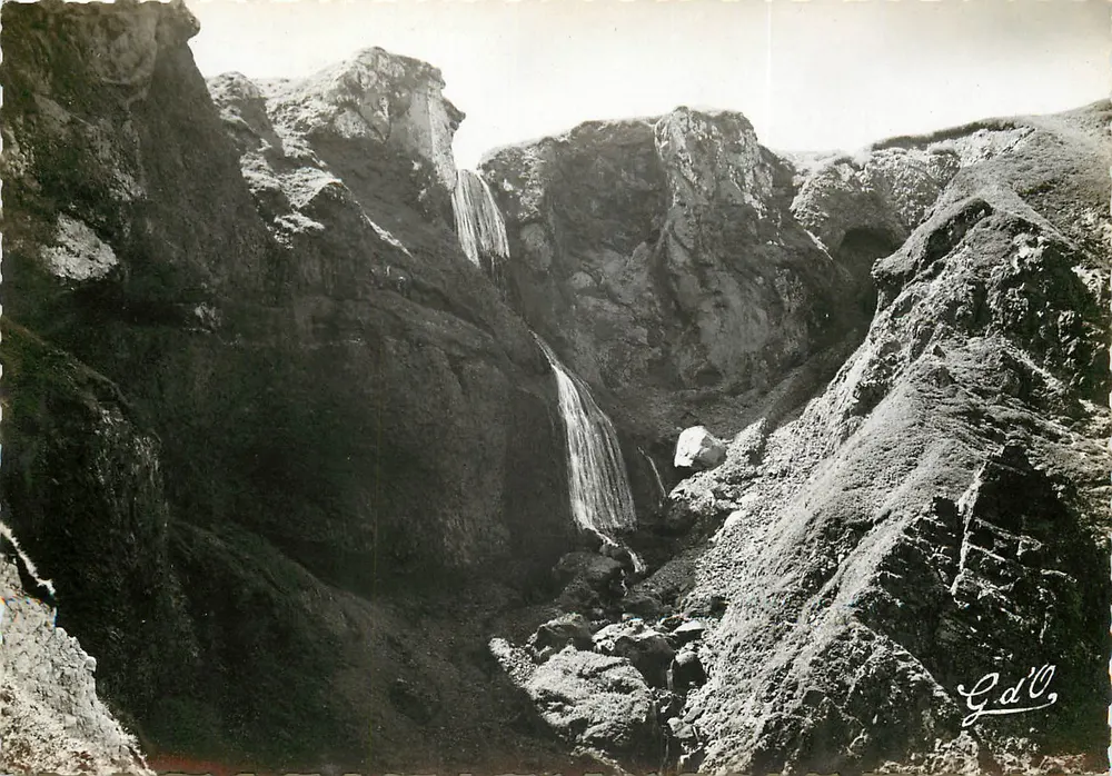 Mont Dore — Ravin du Sancy - Cascade de la Dore — G.d'O. - Vorderseite