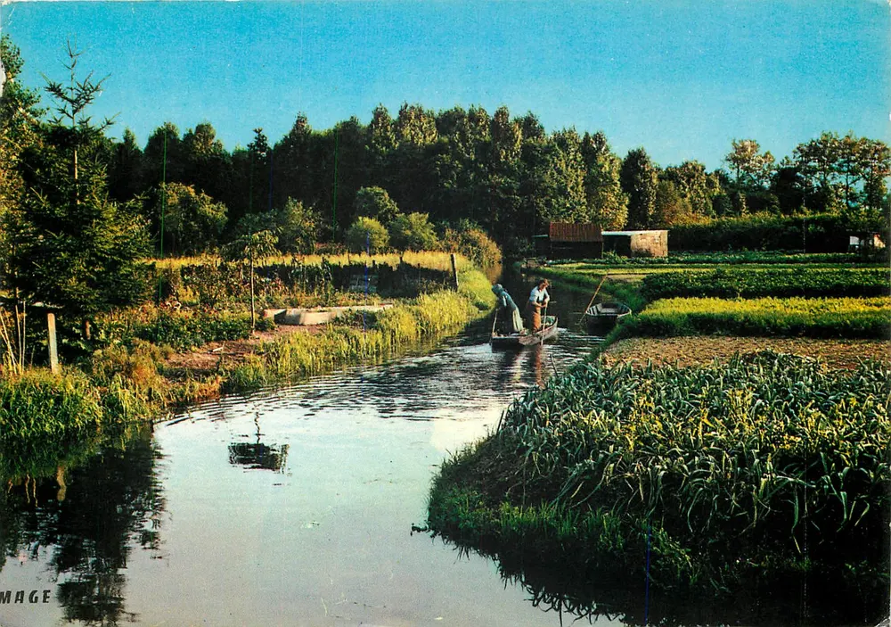 Les Hortillonnages — Amiens (80 - Somme) — Éditions MAGE, n° 8027/20 - Frente