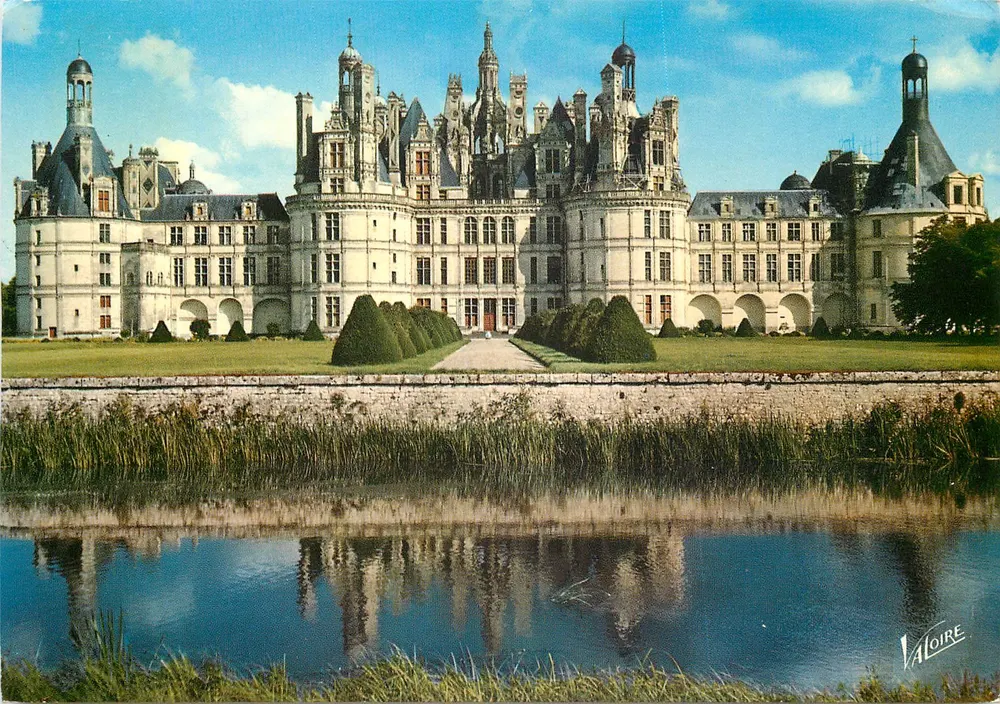 Chambord — Hauptfassade (16. Jahrhundert) — Valoire, n° 1.805 - Vorderseite