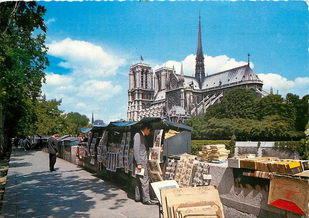Notre-Dame de Paris — Die Buchhändler — Verlag: TALCOLOIS, Nr. 830 - Vorderseite