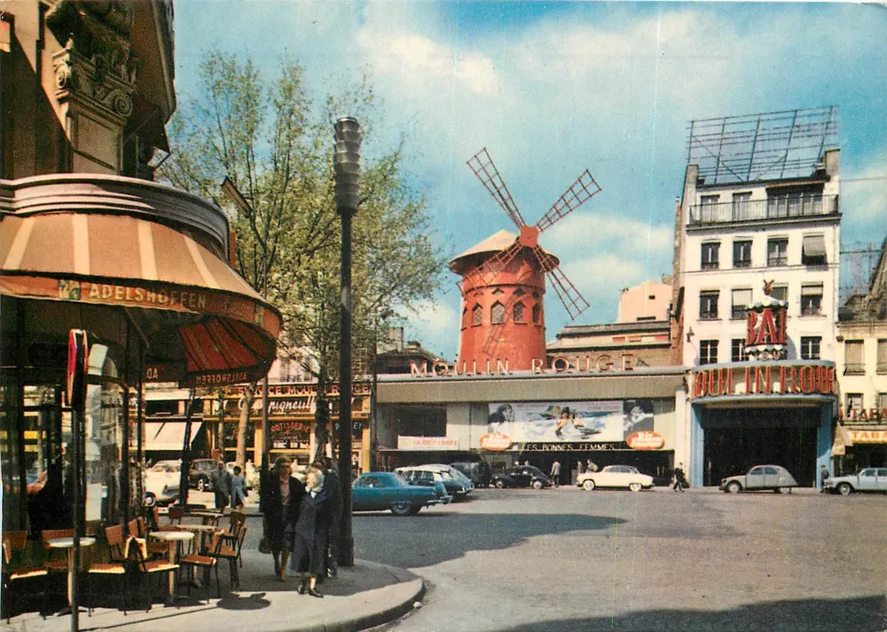 Le Moulin Rouge — Paris — editor Adelshoffen, n° 04 - Frente