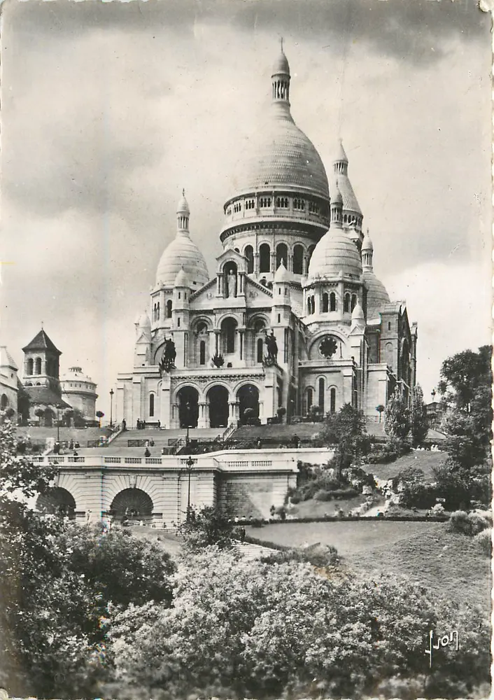 Basilika des Heiligen Herzens — Montmartre — Éditions d'Art Fernand - Vorderseite