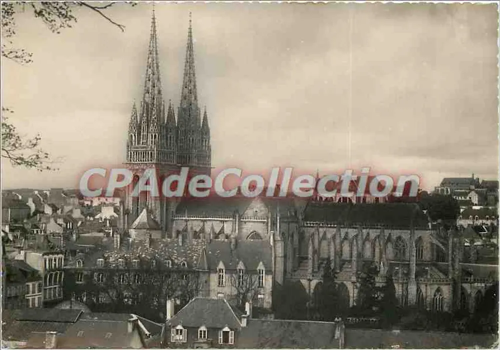 Quimper — A Catedral — Éditions Nozaïs - Frente
