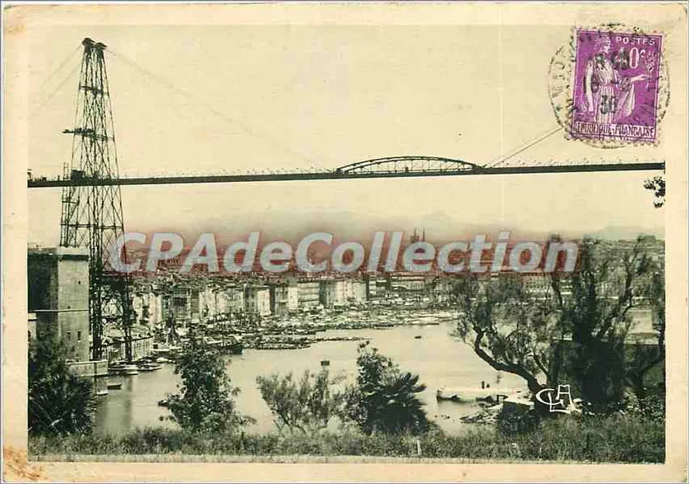 Marseille — Cầu Transbordeur — Nhà xuất bản G.-L. Arlaud, số 2470 - Mặt trước