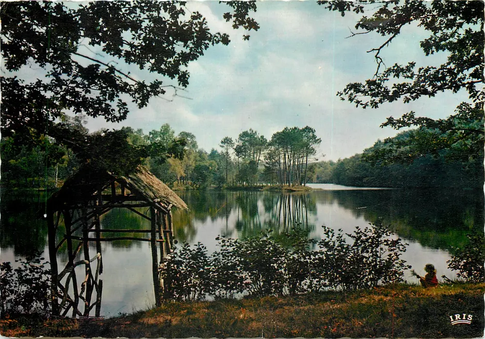 O Lago de Ruffaud — O Limousin pitoresco — Edições Médecis & Théodule - Frente