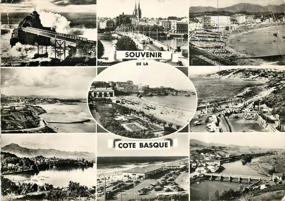 Costa Basca — Lembrete da Costa Basca — Editor não identificado, número de série 702 - Frente