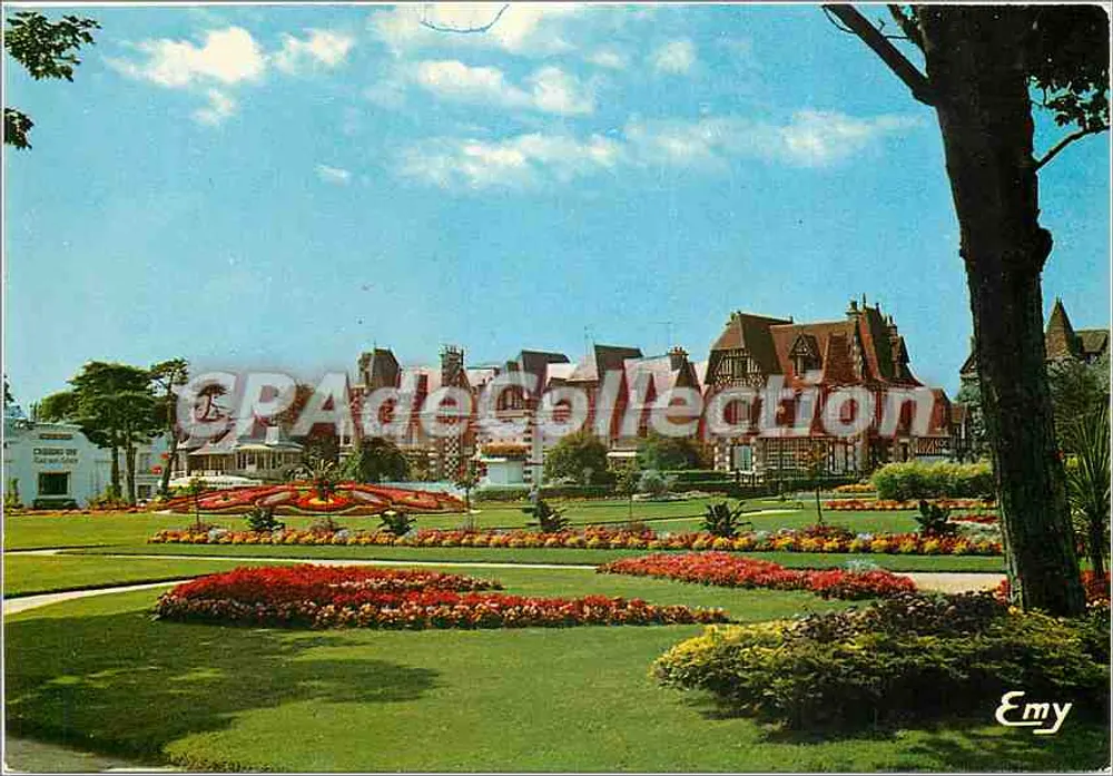 Cabourg — Die Gärten des Casinos — Emy - Vorderseite