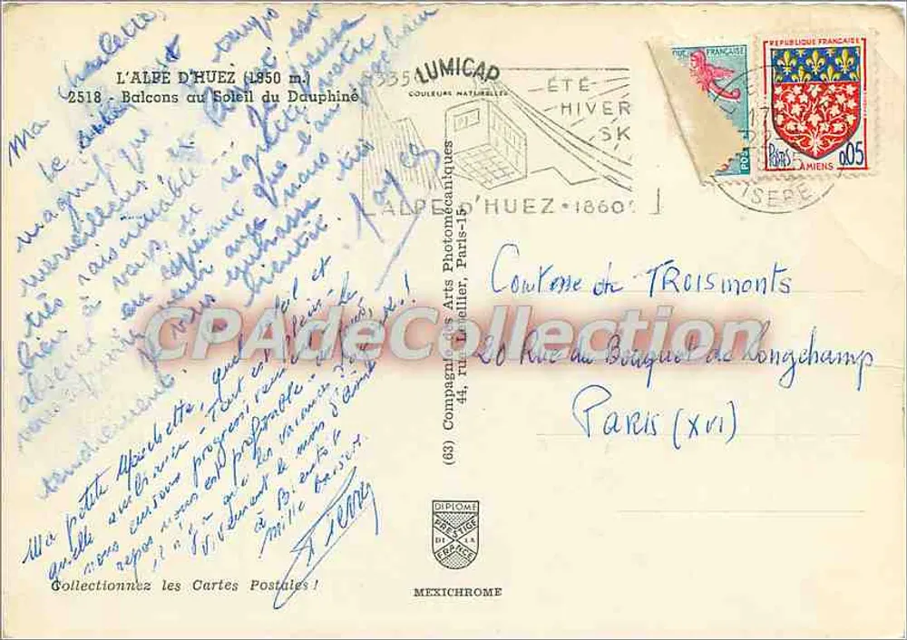 L'Alpe d'Huez (1950 m) — Balcons du Soleil du Dauphiné — editor LUMICAD - Reverso