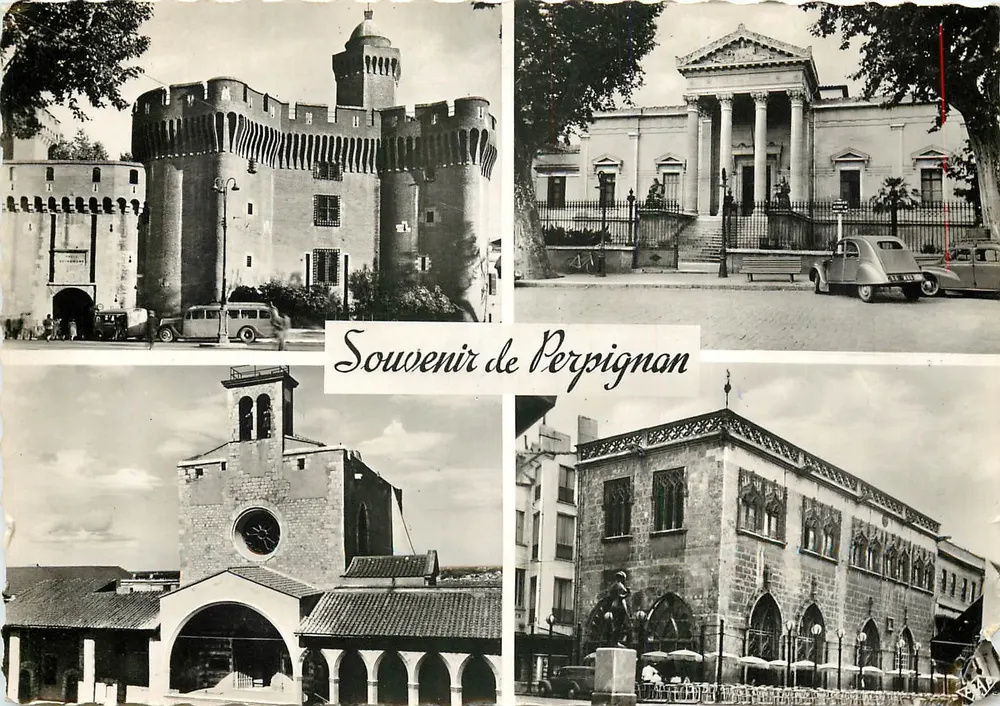 Perpignan — Lembrete de Perpignan — Éditions photographiques Perpignan - Frente