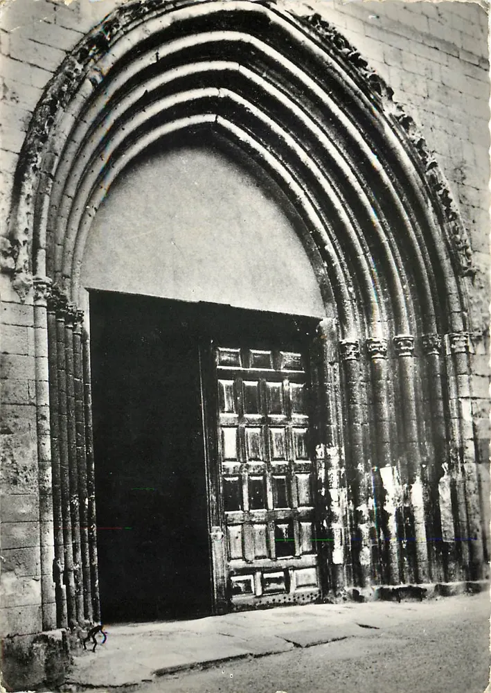 Porche de la Cathédrale — Forcalquier (B.A.) — Editions ARIS, n°45 - Vorderseite