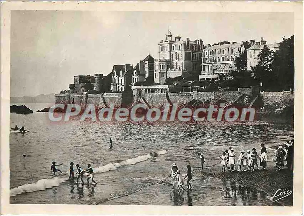Costa da Esmeralda — A Ponta de Rochebonne e a Praia — Edição MESNY - Frente