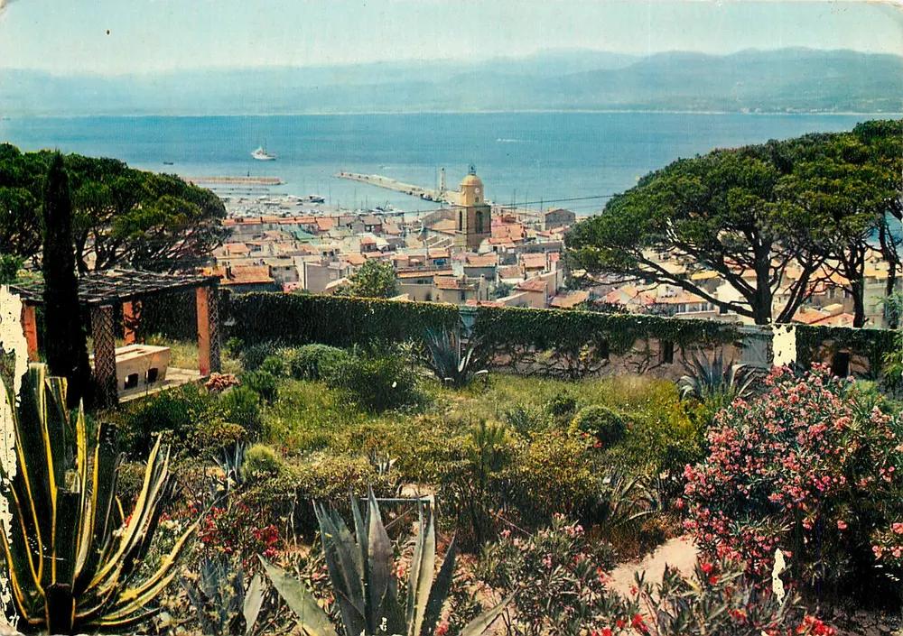 Saint-Tropez — Vista Geral — Les Éditions de la Côte d'Azur - Frente