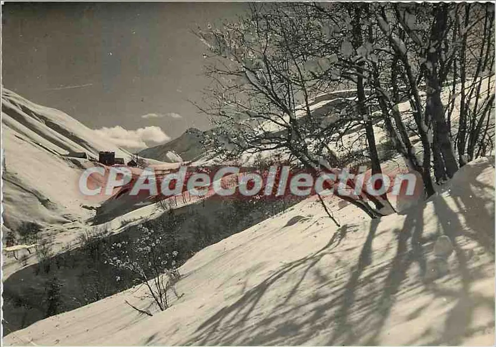 Alpe de Mont de Lans — vista invernal — coleção Paul Michel - Frente