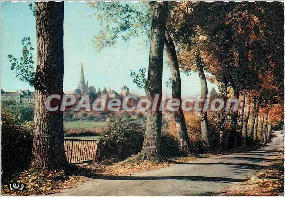 Autun — Allgemeiner Blick auf die Kathedrale — IRIS - Vorderseite