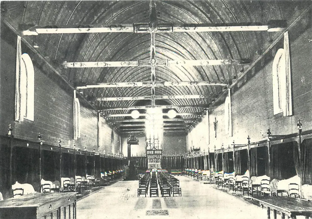 Beaune (Côte-d'Or) - Hôtel-Dieu - La Grande Salle - Vorderseite
