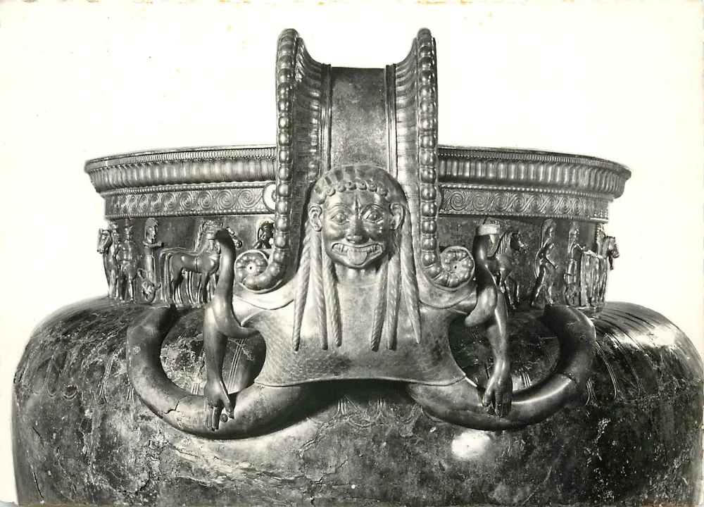 Griechischer Krater — Ende des 6. Jahrhunderts v. Chr. — Musée de Châtillon-sur-Seine - Vorderseite