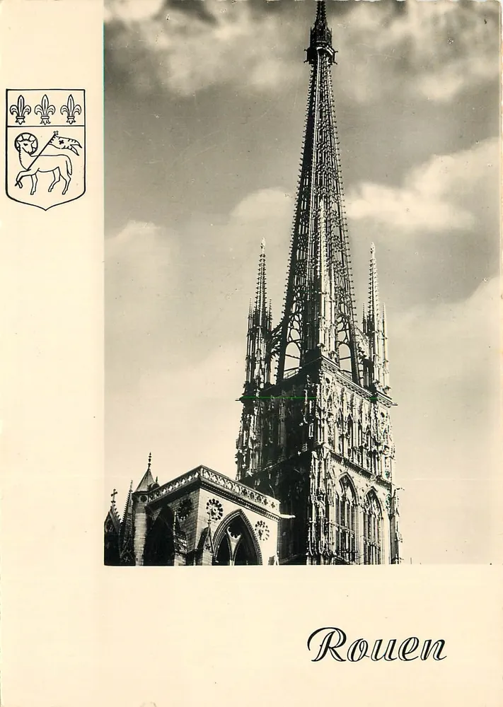 Rouen — Kathedrale — Artaud Frères et Fils, Nantes - Vorderseite