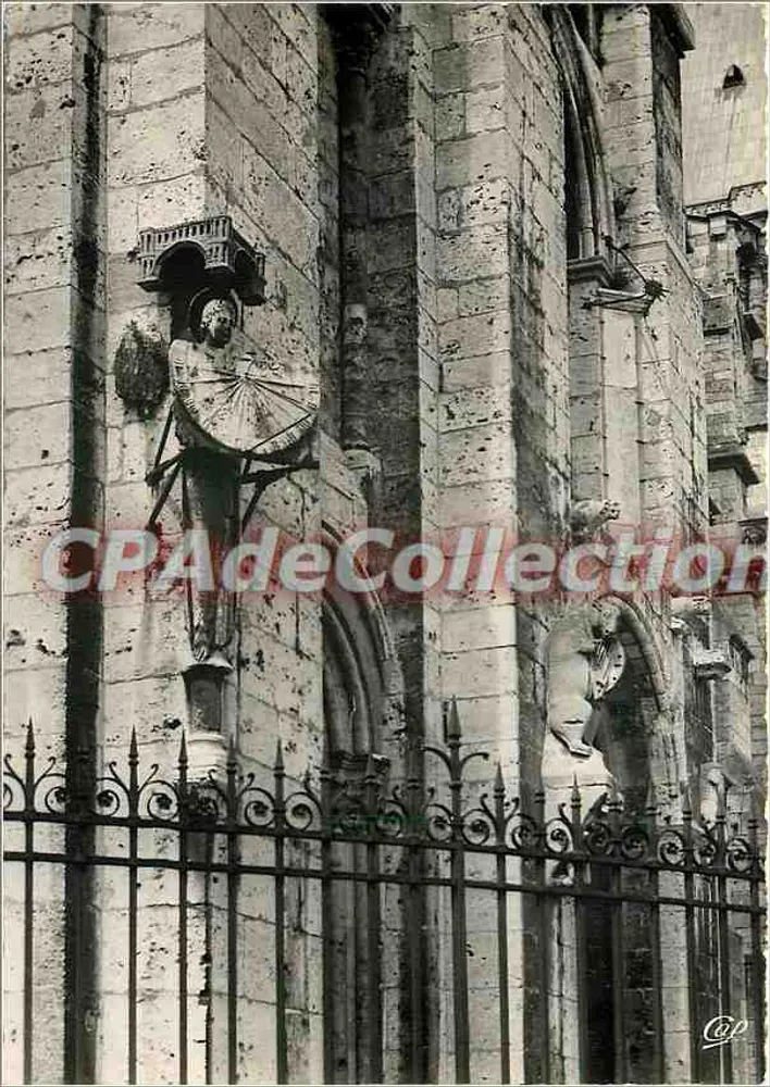 Chartres - A Catedral - O Anjo do Meridiano — Cie des Arts Photomécaniques, Paris - Frente