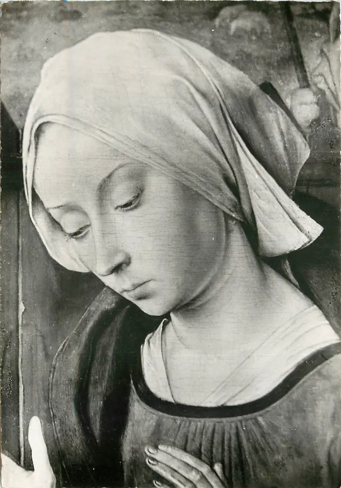 Kopf der Jungfrau — Musée Rolin — Autun - Vorderseite