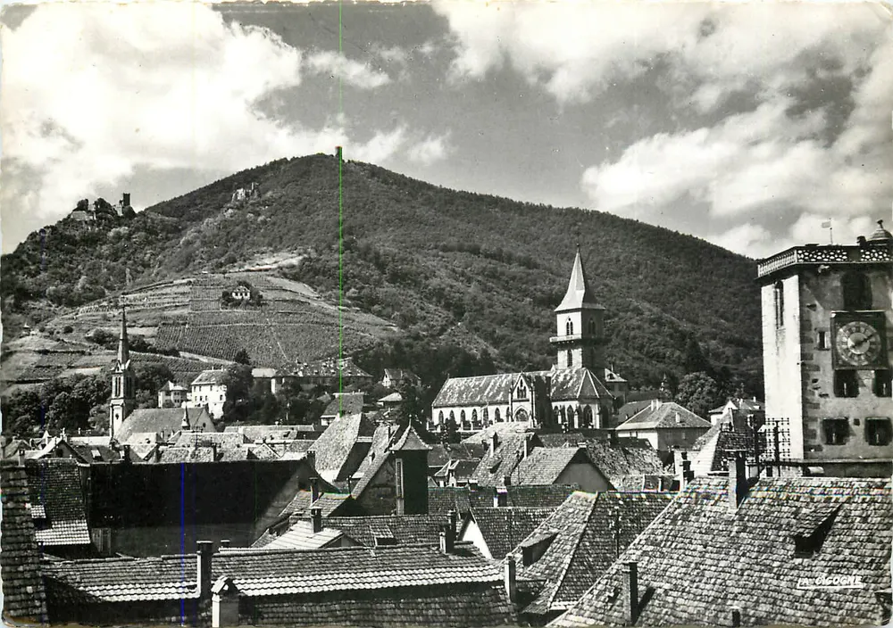 Riquewihr — Blick auf die 3 Schlösser — Éditions de Hauguenau - Vorderseite