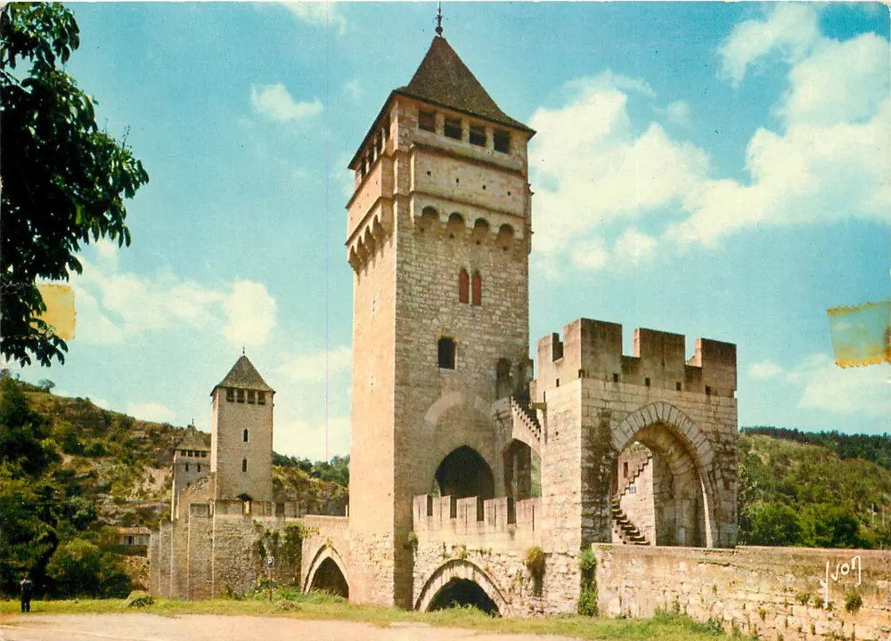 O Ponte Valentré — Cahors (Lot) — E. K. B. 3270* - Frente
