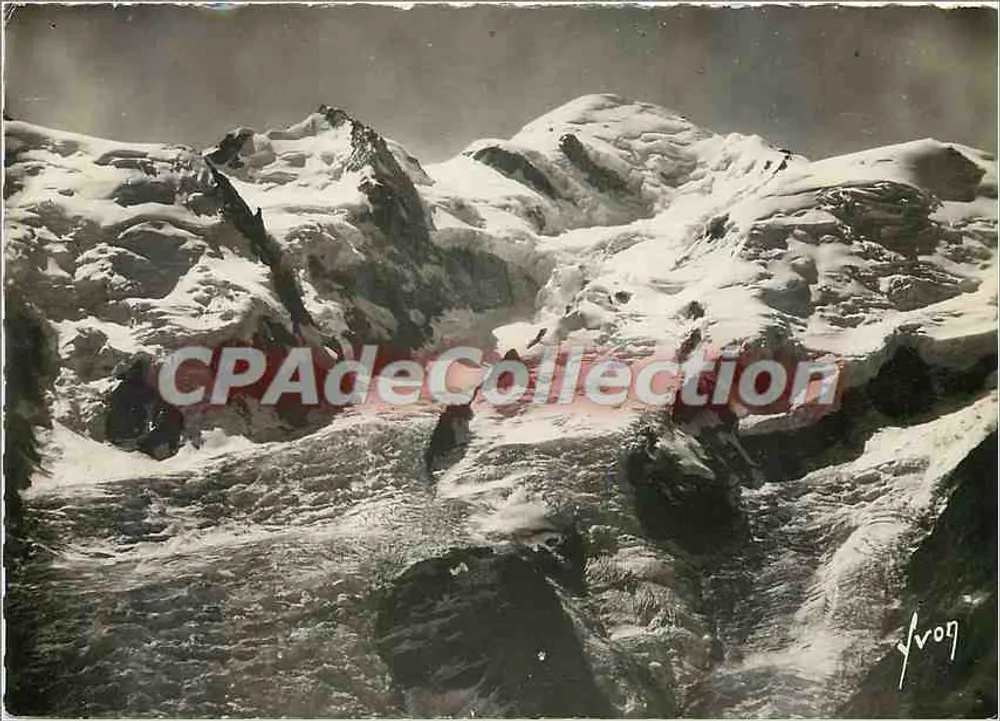 Die großen Mulet und der Mont-Blanc — Chamonix (Haute-Savoie) — französische Kunstausgabe - Vorderseite