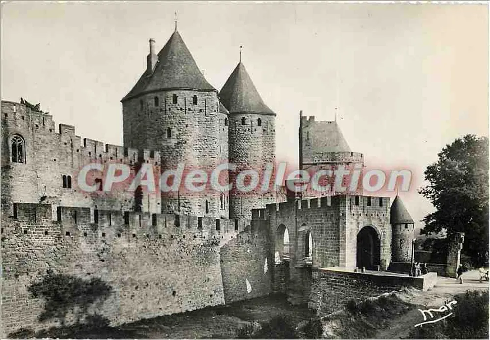 Carcassonne — A Porta Narbonnese — Les Éditions MAR, 4, rue de Chimiez, Nice - Frente