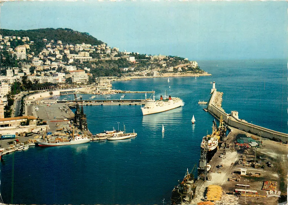 Der Hafen und der Cap von Nice — REFLETS DE LA CÔTE D'AZUR — Éditions Mexichrome - Vorderseite