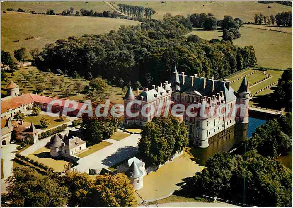 Castelo dos Príncipes de Beauveau-Craon — Haroué — Impressoras A. HUTELLOT e Cia - Frente
