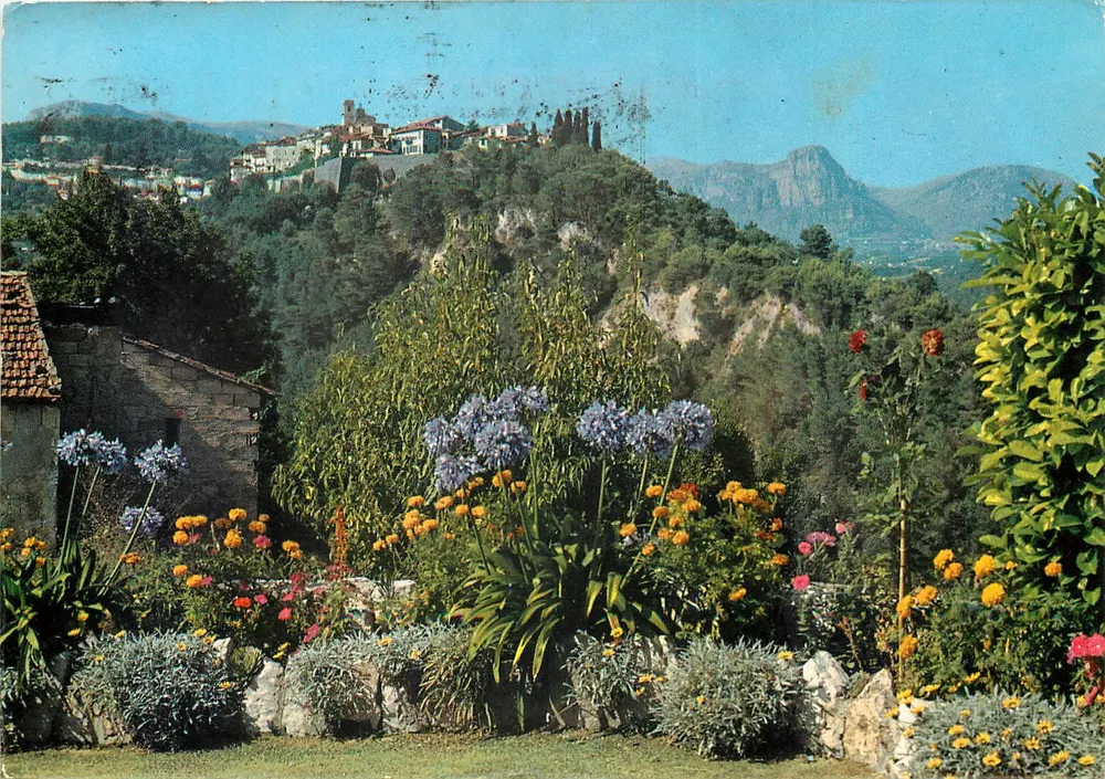 Saint-Paul-de-Vence — vista panorâmica — editor não identificado - Frente